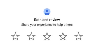 Rate and Review
